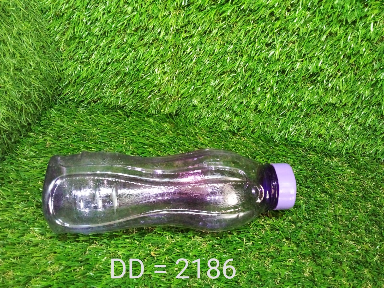 Plastic water bottle showing its versatility and use.