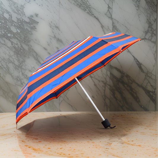 3-Fold Sun & Rain Protective Foldable Umbrella (1 Pc)