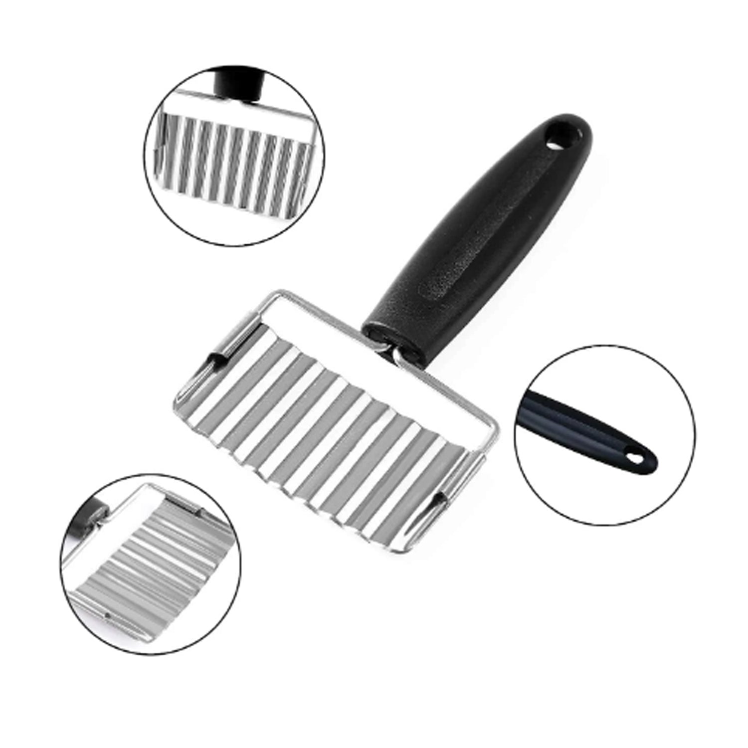 CrinkleCut Stainless Slicer