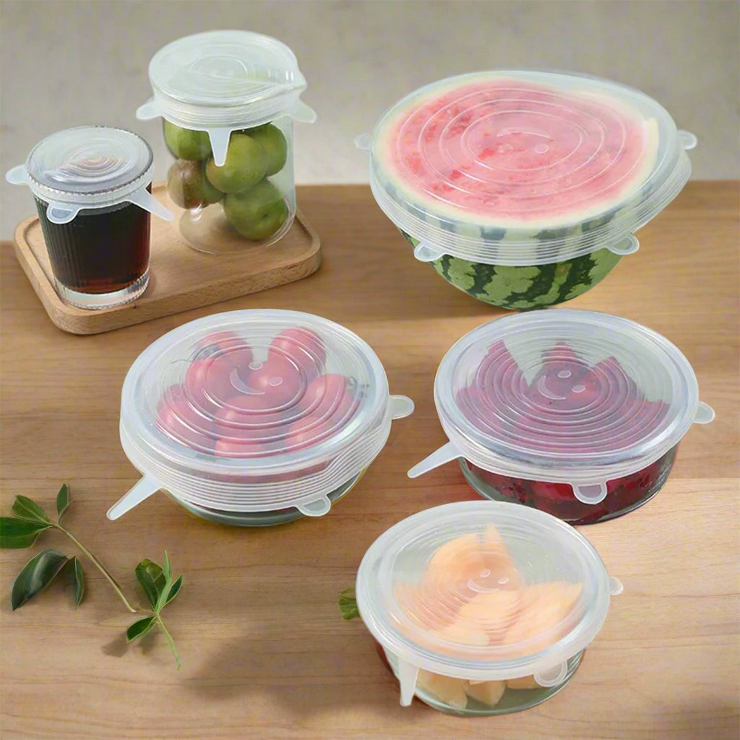 Stretchable Silicone Food Lids