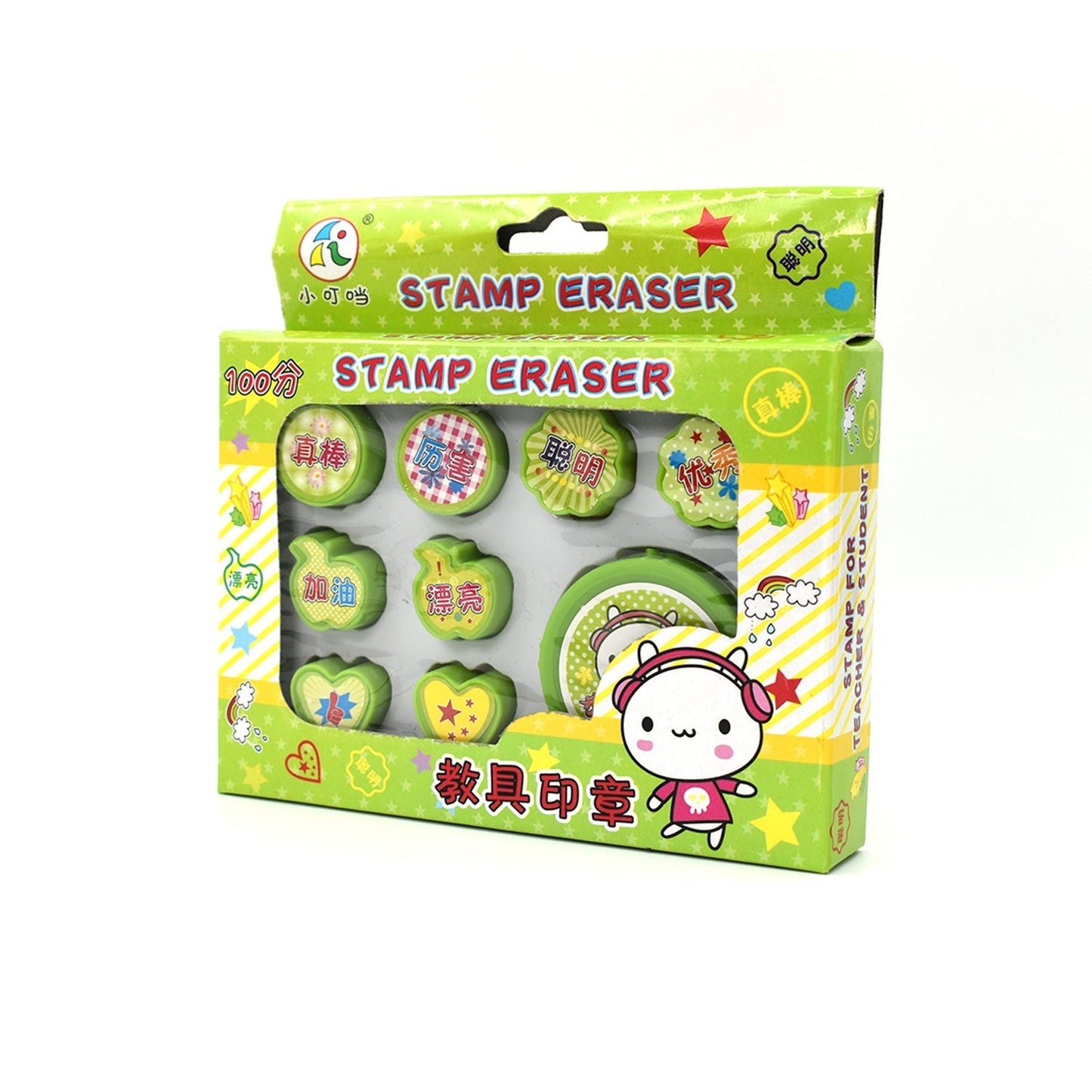 4806 9 Pc Stamp Set used in all types of household places by kids and childrens for playing purposes. 