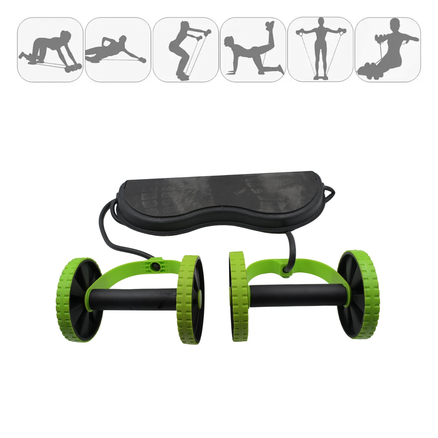 Professional ab builder with resistance tube for men and women