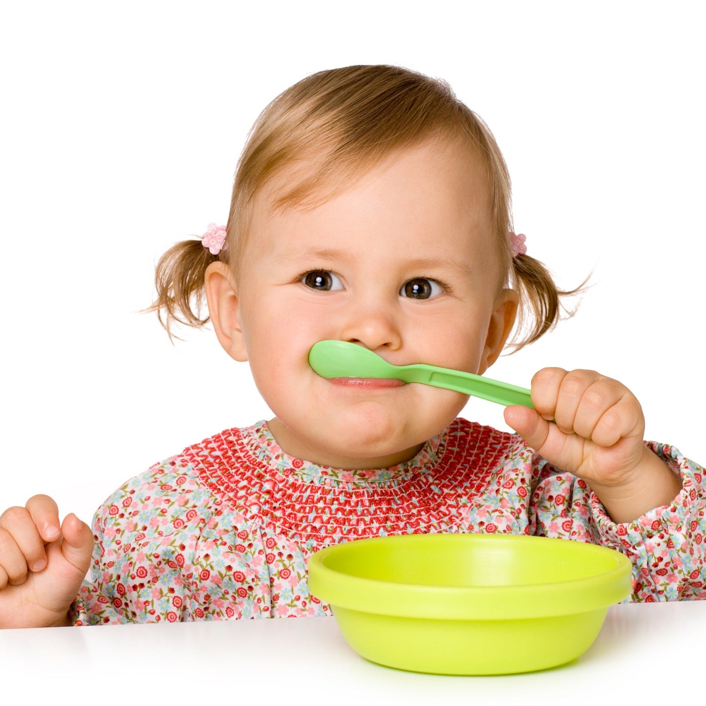 Kids Cute Food Grade Foods Feeding Training Baby Spoon (Set of 6 pcs)