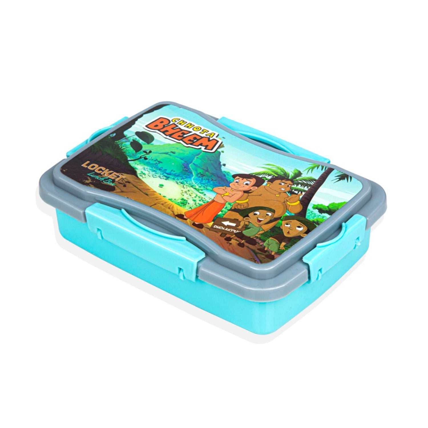 5318 Locket Lunch Box Plastic High Quality Box For Kids School Customized Plastic Lunch Box for Girls & Boy 