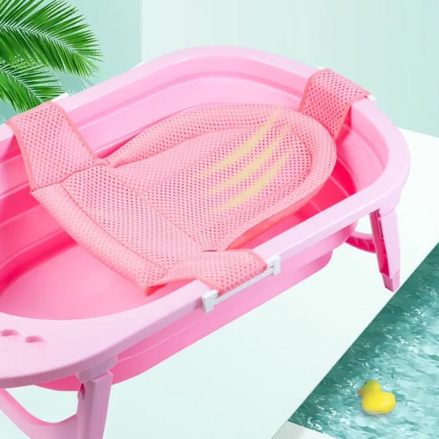 7522A New born Bath Seat Infant Baby Bath Tub Seat Children Shower Toddler Babies Kid Anti Slip Security Safety Chair Baby Bathtub Seat DeoDap