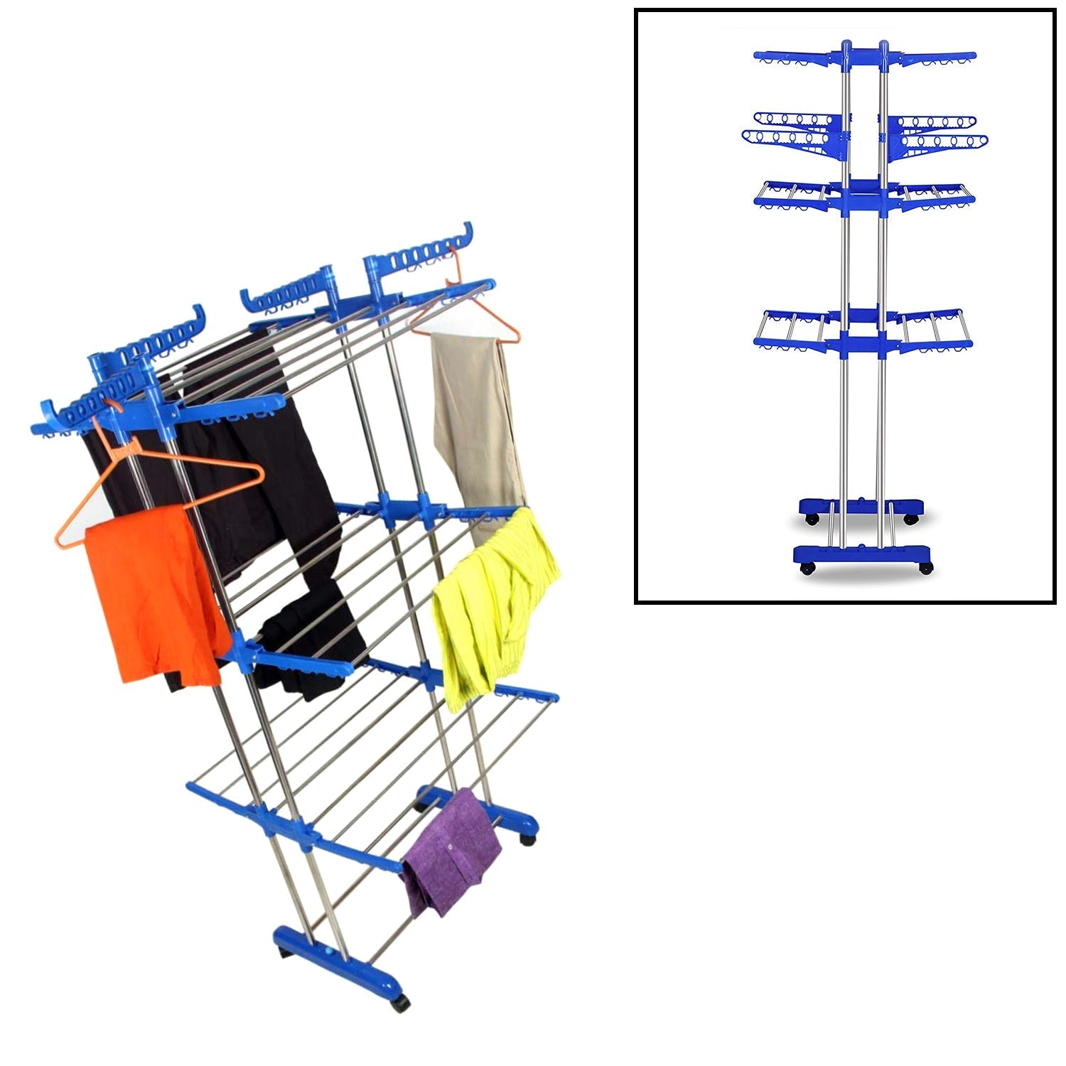 0733 Stainless Steel Cloth Drying Stand 