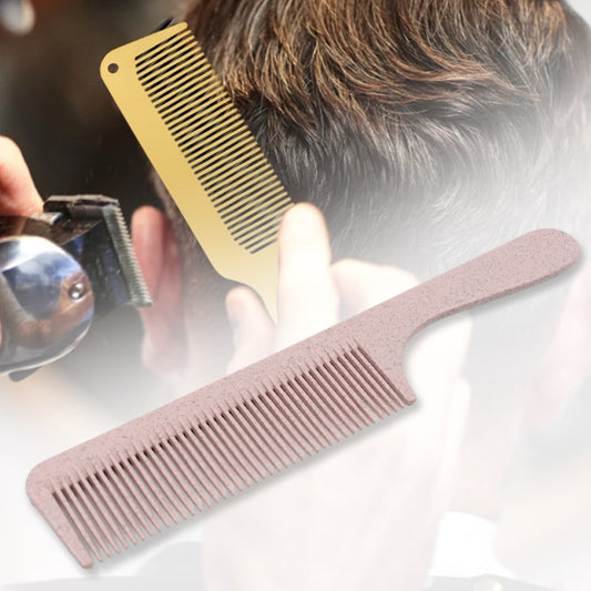 Barber Comb, Lightweight Plastic Comfortable Hair Comb Durable for Bathroom for Salon, Hair Comb Beauty Tool Use For Men & Women (1 Pc)