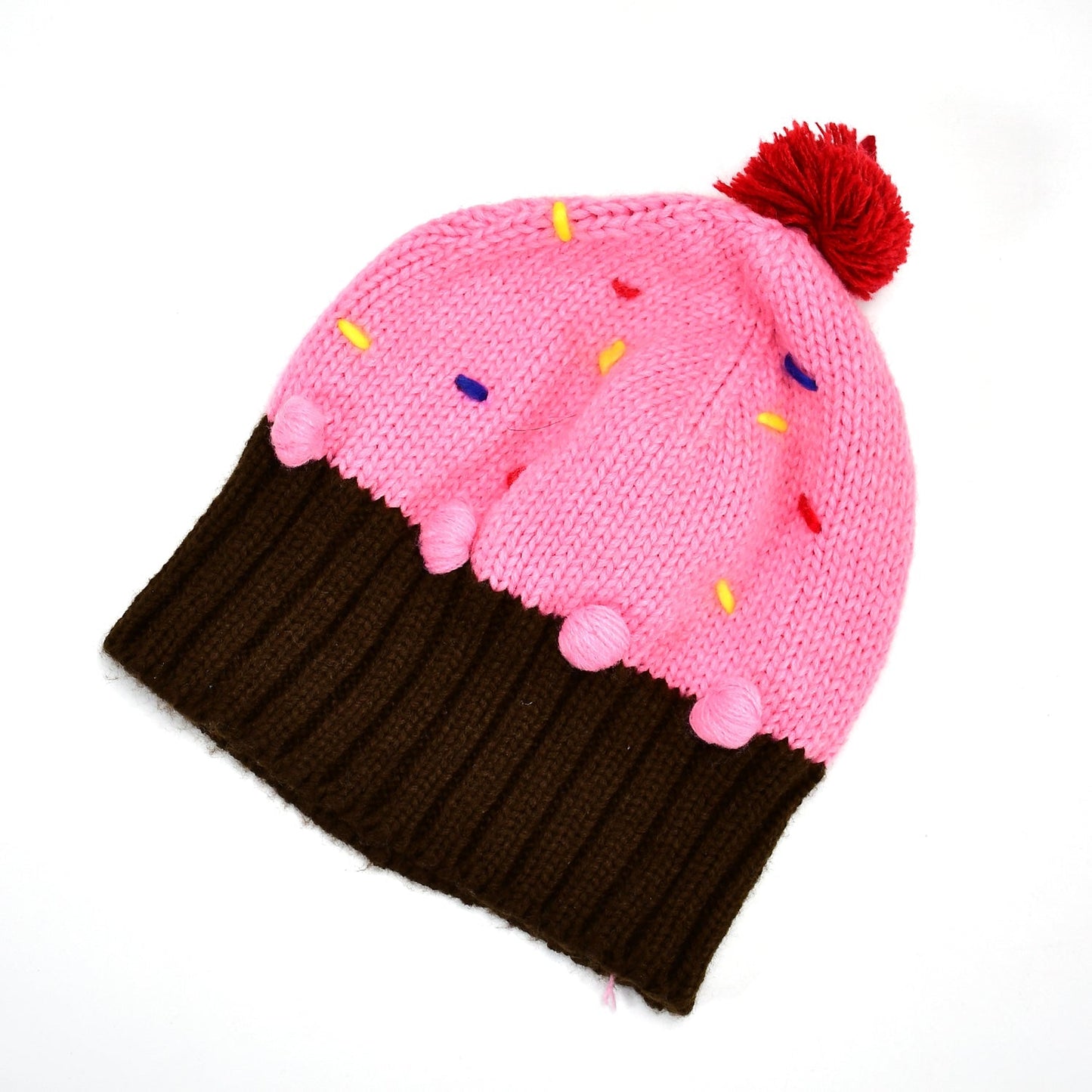 6353 Men's and Women's Skull Slouchy Winter Woolen Knitted Black Inside Fur Beanie Cap. DeoDap