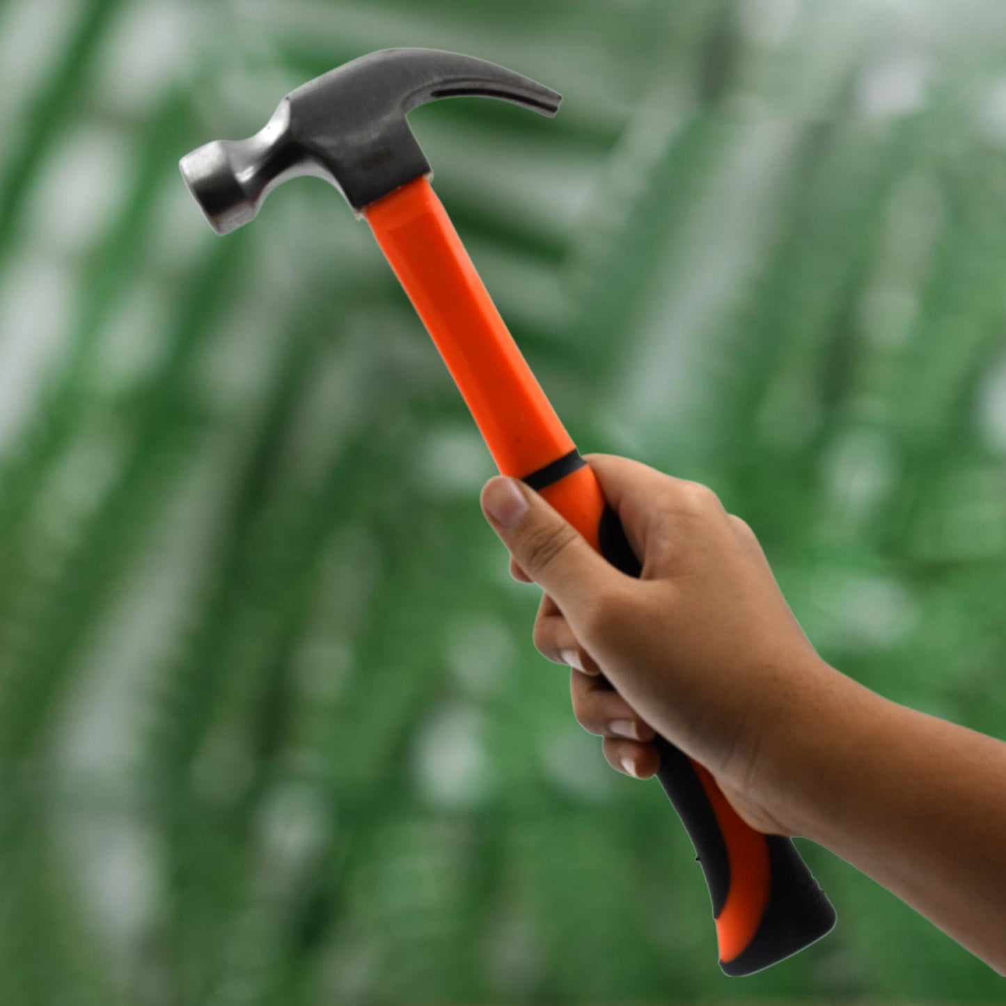 Durable rustproof claw hammer.