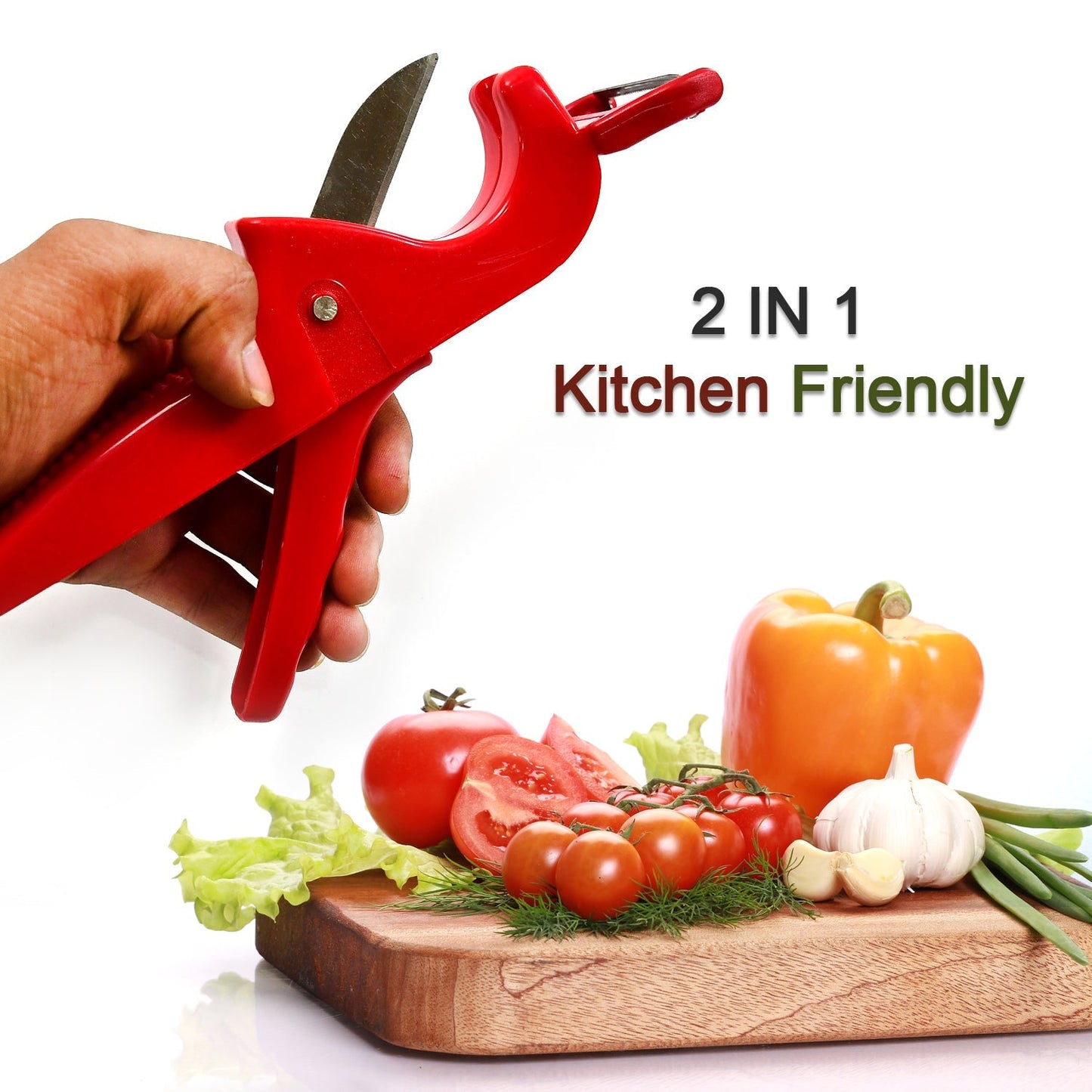 2619 Smart Cutter Smart Knife Cum Chopping Knife DeoDap