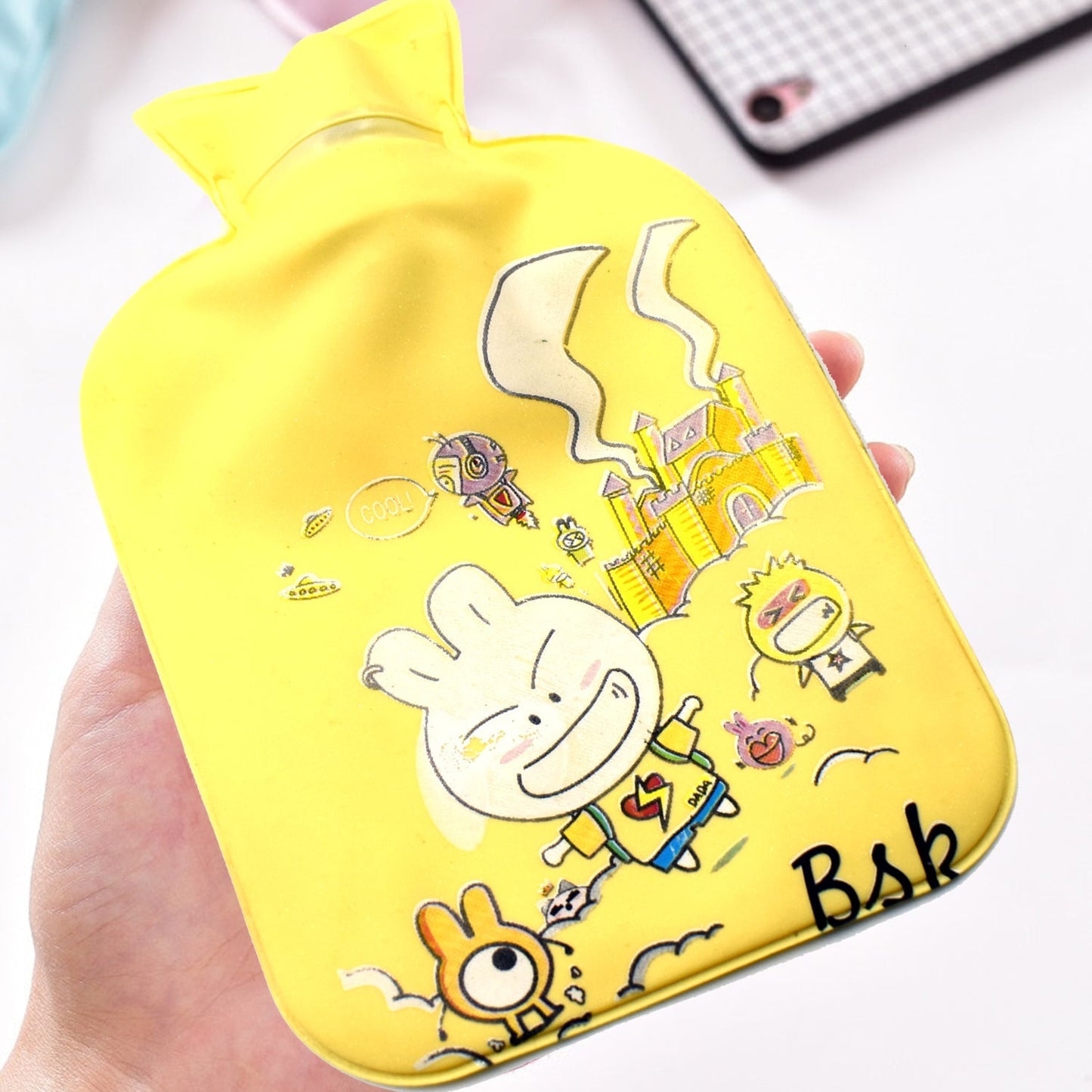 7237 Hot Water Bottle Bag For Pain Relief 