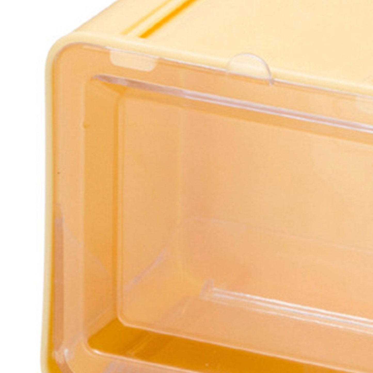 Storage Box Storage Container Tape Storage Boxes Durable Convenient Plastic Transparent Lid Visible Tape Storage Box / Case for Office