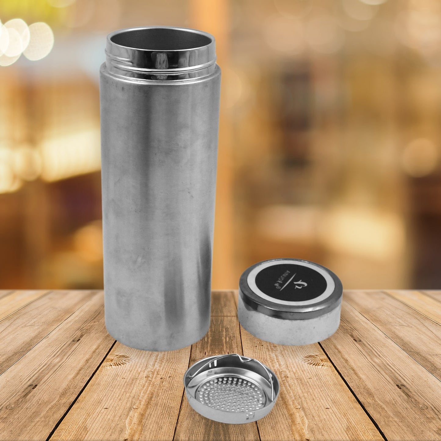 Thermos water bottle with leakproof lid, perfect for office and travel