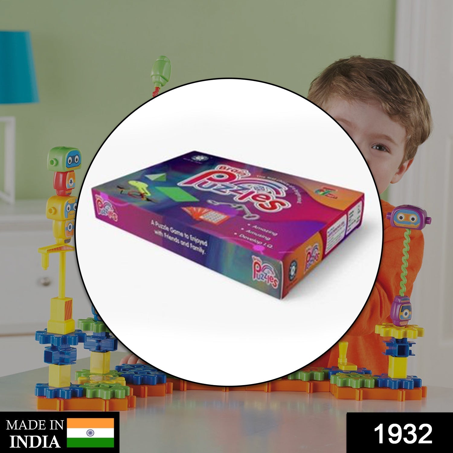 1932 AT32 Brain Puzzles and game for kids for playing and enjoying purposes. 