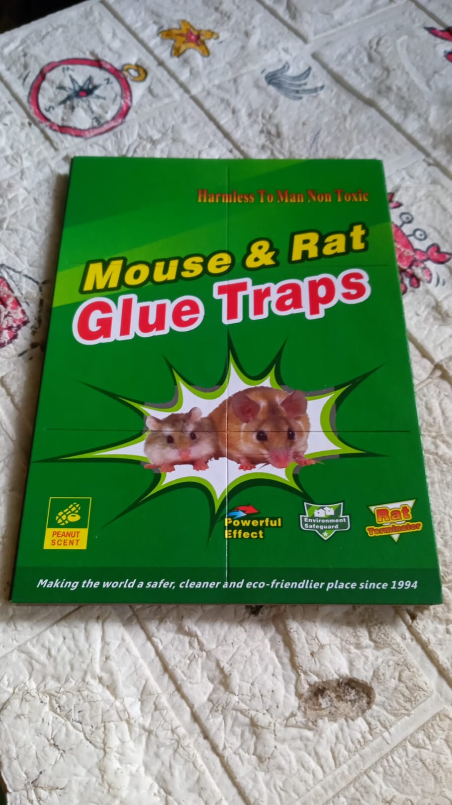 1238 Mice Traps Sticky Boards Strongly Adhesive That Work Capturing Indoor and Outdoor