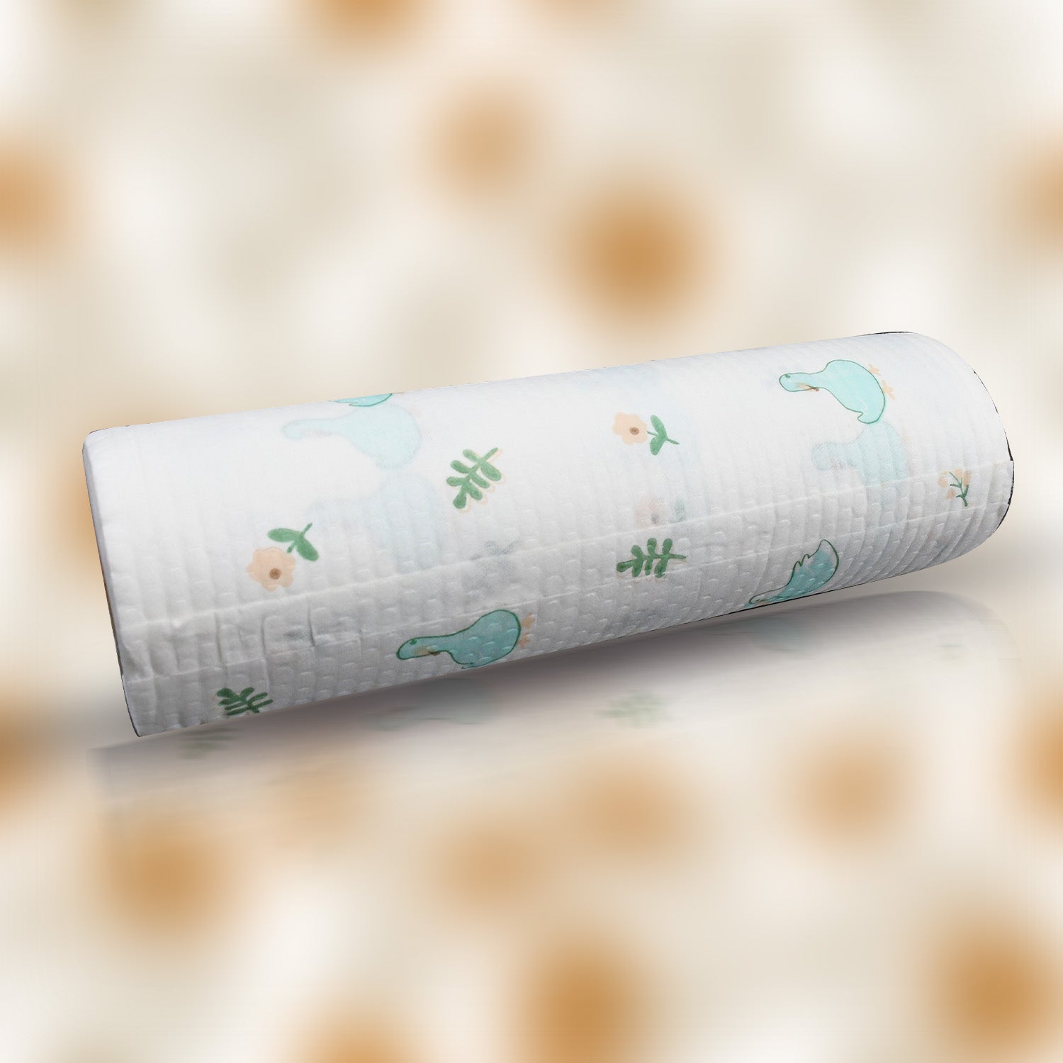 Washable printed tissue roll for kitchen use.