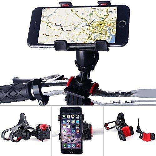 Mobile mount holder for bicycle handlebars