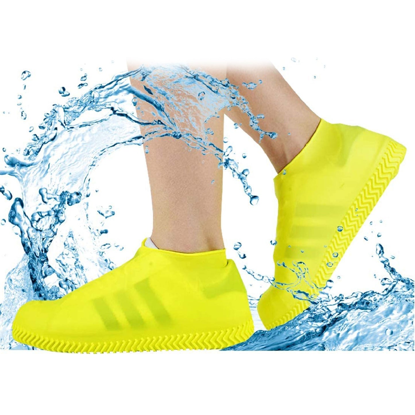 Silicone shoe covers, small size, waterproof and skid-resistant