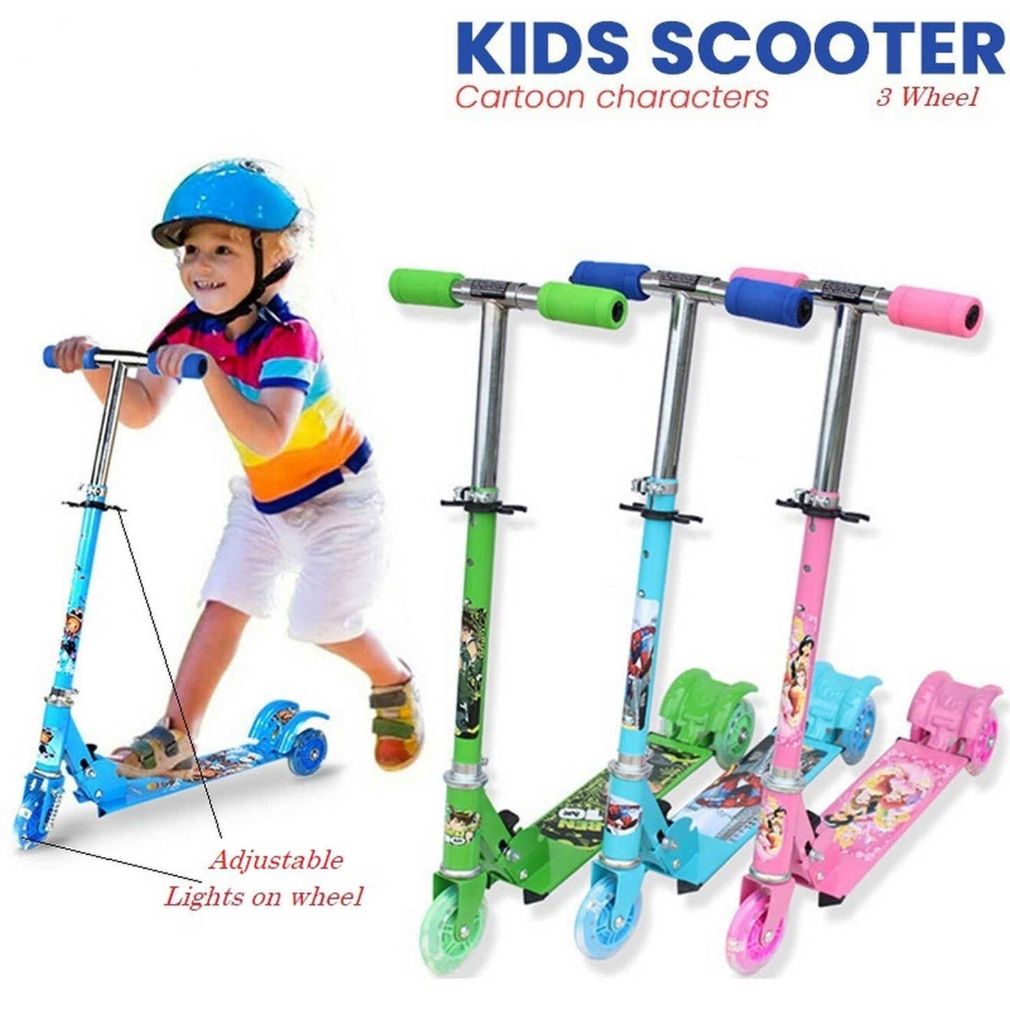 Children's cycle with an easy-to-pedal design and vibrant hues