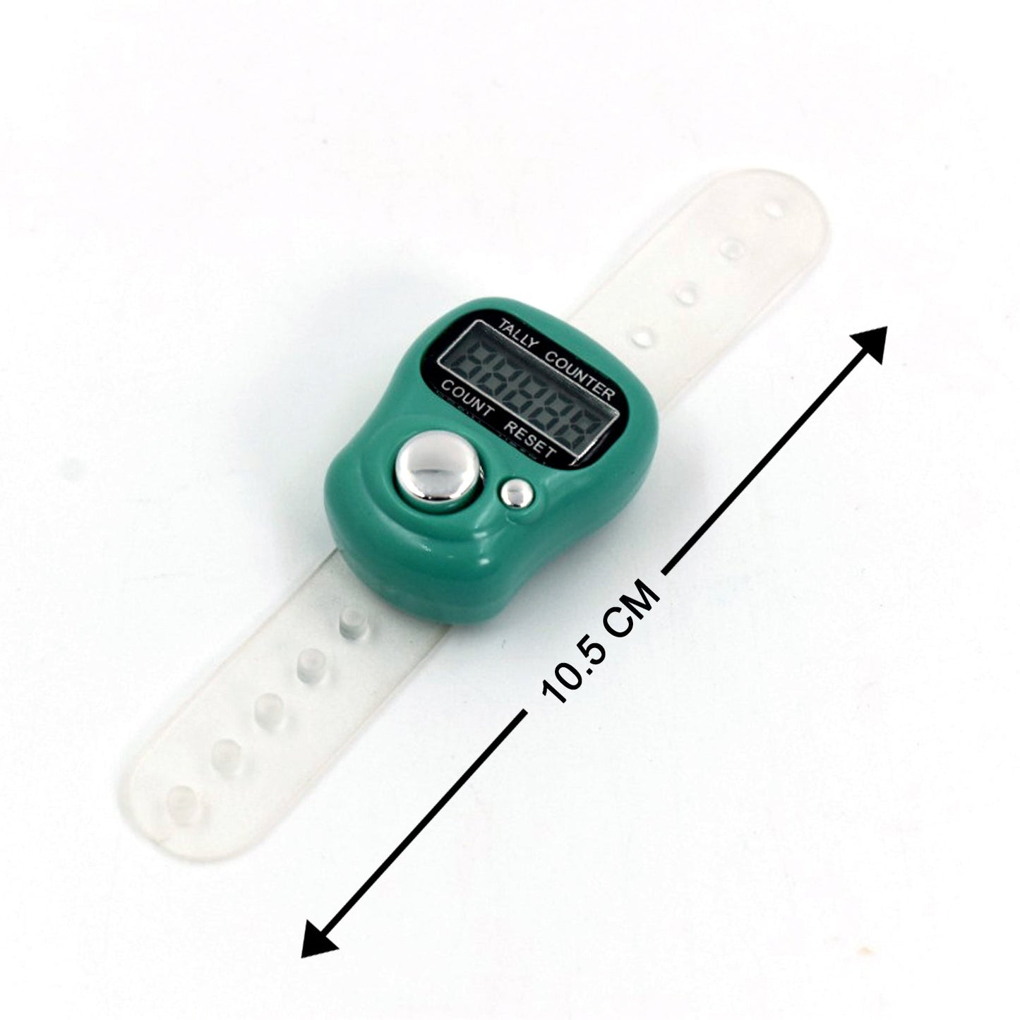 Portable hand tally counter designed for various counting tasks.