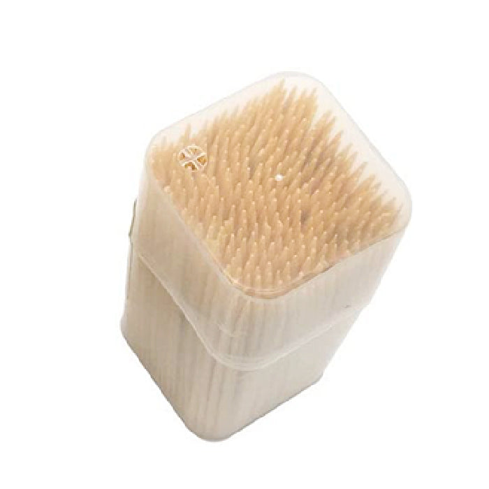 High-quality wooden toothpicks with convenient dispenser