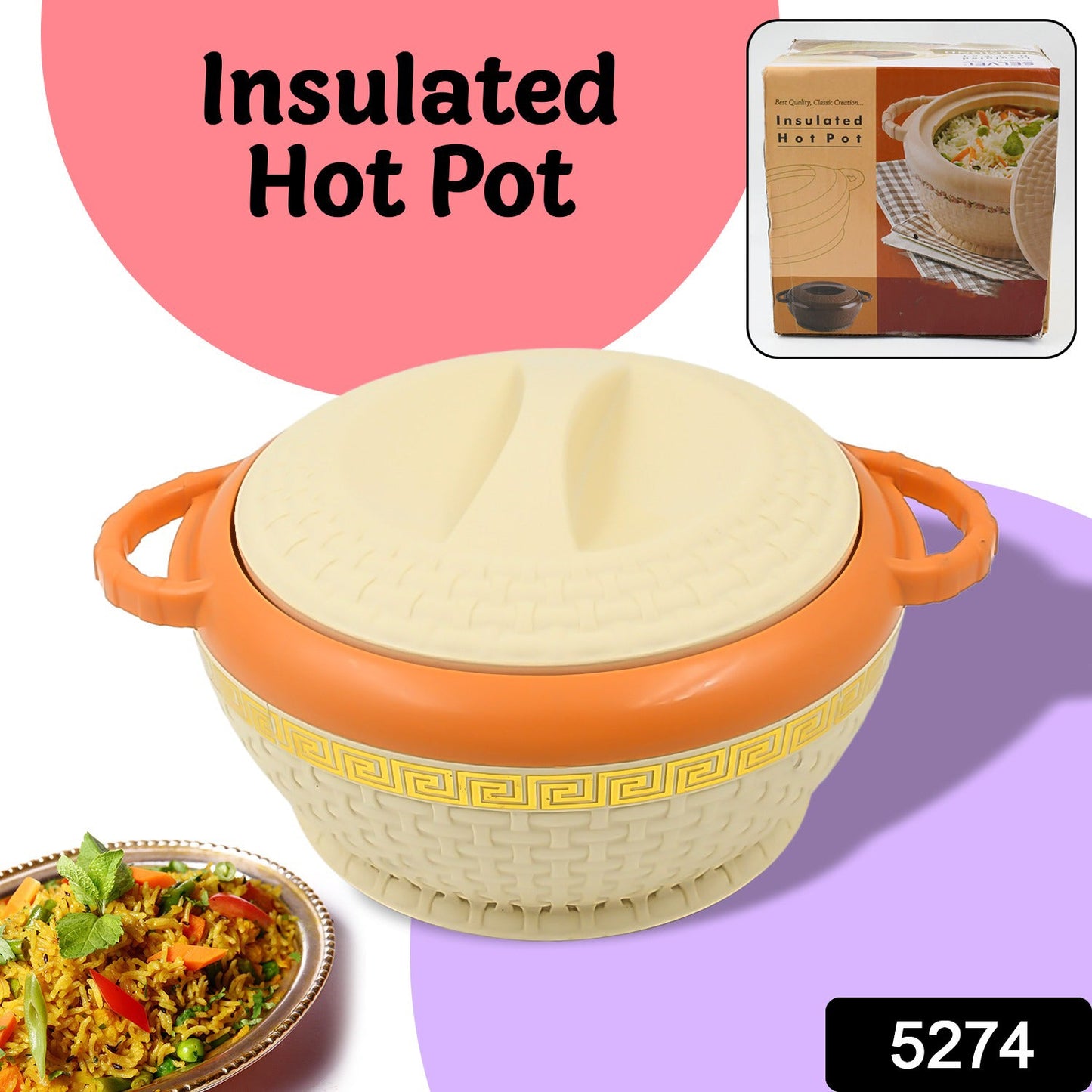 Insulated Casserole Hot Pot