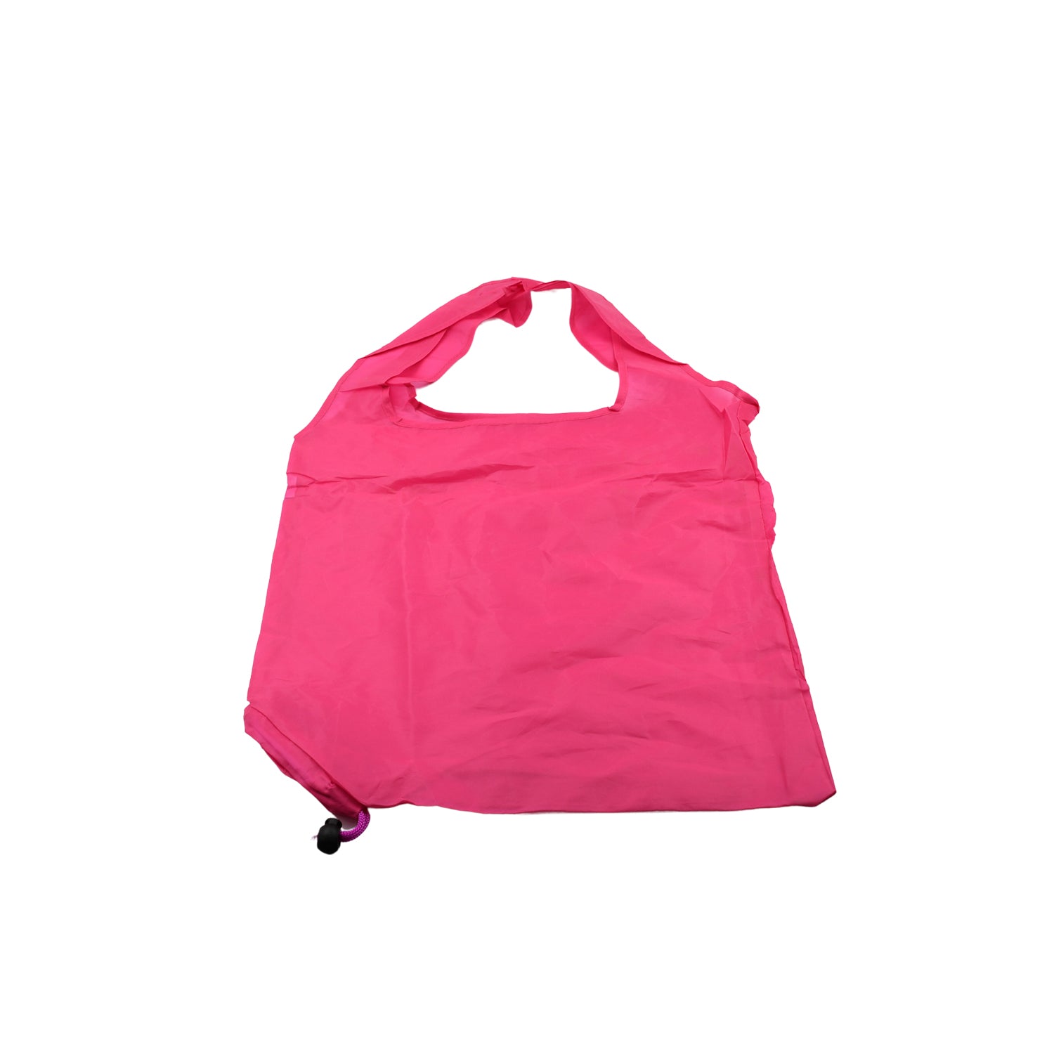 Foldable and washable reusable bags with handles for shopping.