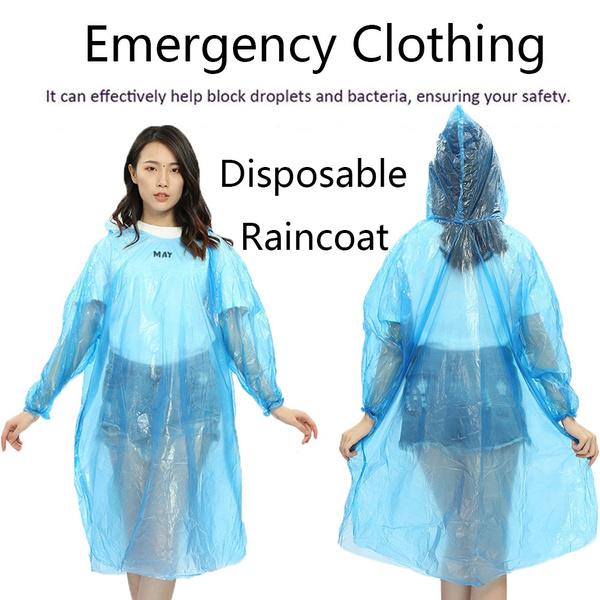 0242A Disposable Easy to Carry Raincoat DeoDap