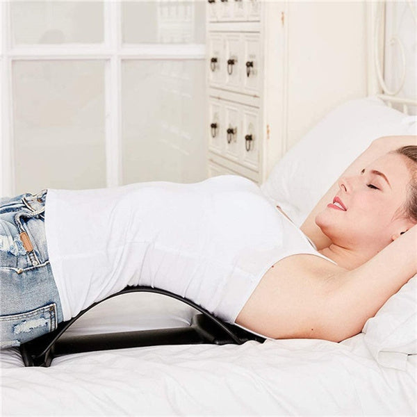 1673 Multi-Level Back Stretcher Posture Corrector Device for Back Pain 