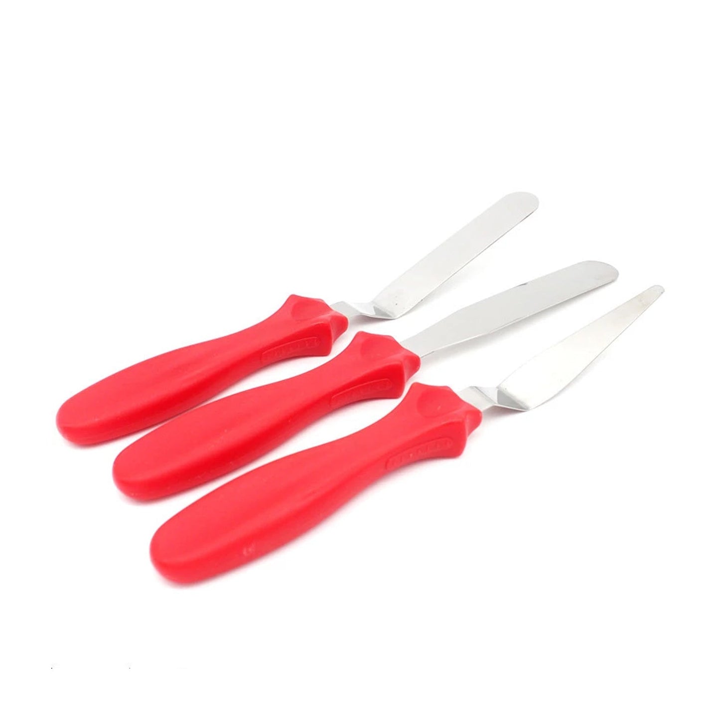 MULTI-FUNCTION STAINLESS STEEL CAKE ICING SPATULA FLAT ANGULAR TRIANGLE PALLET KNIFE SET