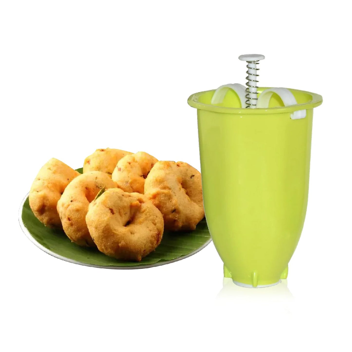 0646B MINI DONUT MAKER DISPENSER - PLASTIC VADA/MEDUWADA MAKER DeoDap